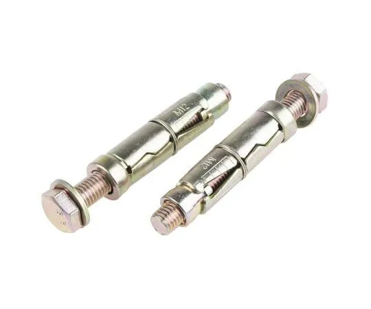 63-8072-42　RS PRO Carbon Steel Shield Anchor Loose Bolt M12, fixing hole diameter 20mm, length 75mm　908-6921