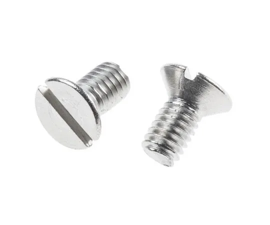 63-8078-21　RS Pro, M4 Countersunk Head, 8mm Stainless Steel Slot A2 3040.7　914-1661