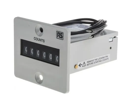 63-8067-48　RS 6 Digit, Digital Counter, 10Hz, 220 V dc　896-7018