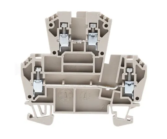 63-8055-33　RS PRO, 800 V Double Level Terminal Block, Screw Termination　878-7471