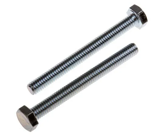 63-8081-16　Zinc Plated Steel Hex M4 x 40mm Set Screw　917-2817