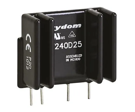 63-8317-66　Sensata / Crydom 25 A rms Solid State Relay, Zero Cross, PCB Mount, SCR, 530 V rms Maximum Load　PFE380D25