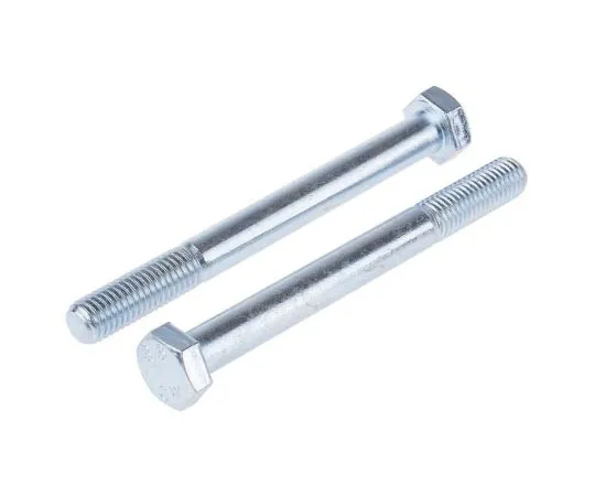 63-8082-29　Bright Zinc Plated Steel Hex Bolt, M12 x 120mm　917-3205