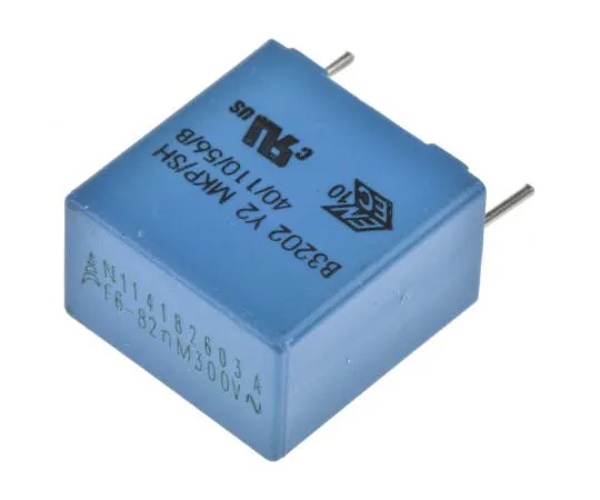 63-8057-70　EPCOS 82nF Polypropylene Capacitor PP 1.5 kV dc, 300 V ac ±20% Tolerance B32021 Series　B32022A3823M000