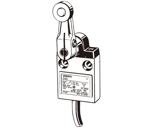62-4683-56　［Discontinued］Small limit switch D4C　D4C-3M20