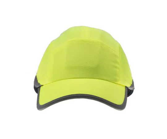 63-8084-44　RS PRO Cotton ABS Yellow Standard Peak Bump Cap　918-5683