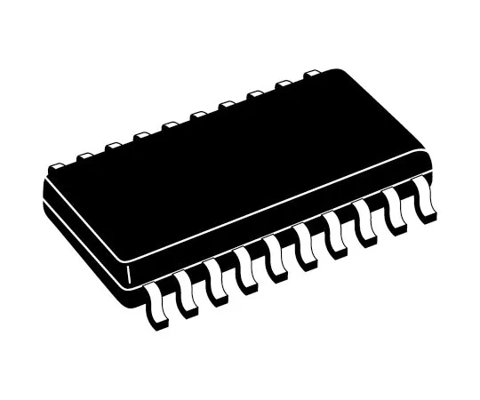 63-8111-15　ON Semiconductor MM74HC245AWMX, 1 Bus Transceiver, Bus Transceiver, 8-Bit Non-Inverting CMOS, 20-Pin SOIC W　MM74HC245AWMX