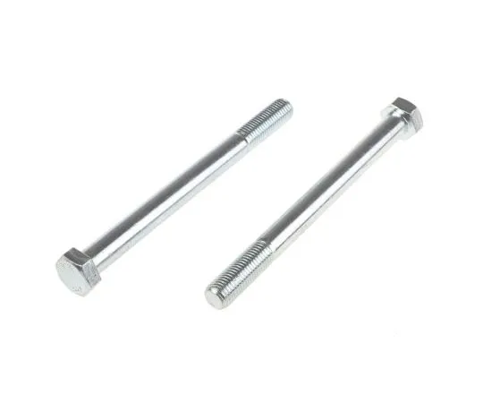 63-8082-52　Bright Zinc Plated Steel Hex Bolt, M16 x 180mm　917-3306