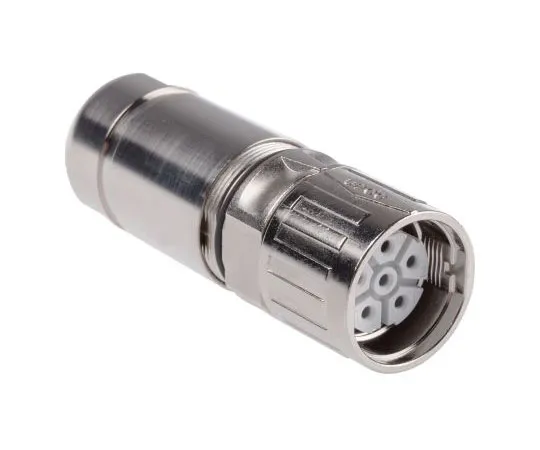 63-8087-29　Phoenix Contact SF-5ES1N8A8LDLS Series M23 Cable Mount Connector, 5 + PE contacts Socket　1618202