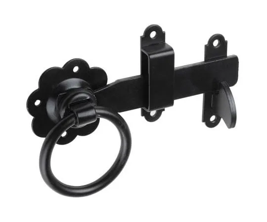 63-8065-25　RS PRO Steel Ring Gate Latch with Black Epoxy Finish　894-6774