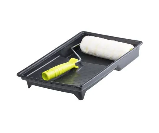 63-8077-07　RS PRO Paint Roller and Tray Kit includes: Cage Frame, Plastic Tray, Polyester Roller Sleeve　913-2459