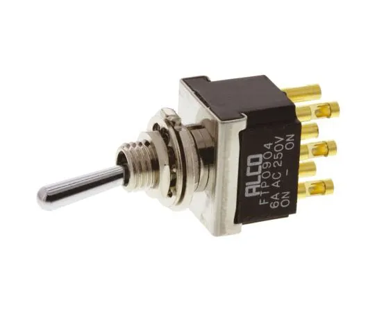 63-8312-74　2 pole on-(on) silver cont toggle switch　FTR0904