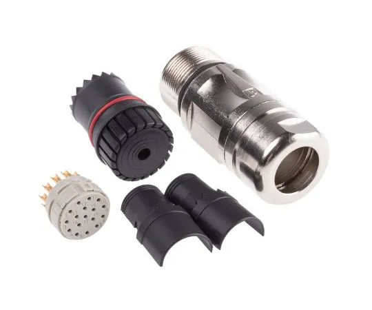 63-8087-22　Phoenix Contact CA-17S1N1290DN Series M23 Cable Mount Connector, 17 contacts Socket　1620151