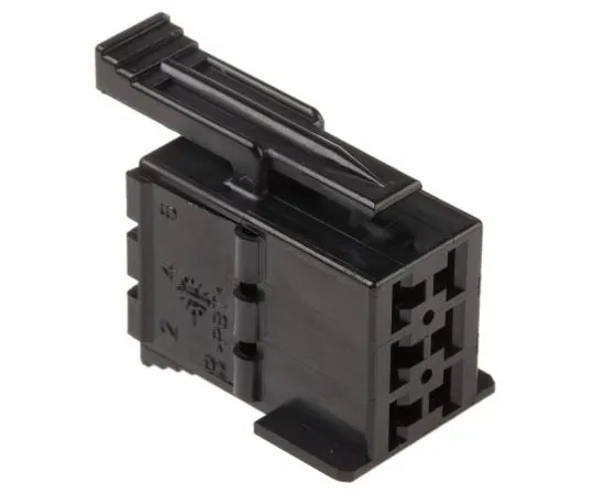 63-8074-32　TE Connectivity Junior Power Timer Series, 2 Row 6 Way In-Line Mount Socket Housing　929504-2