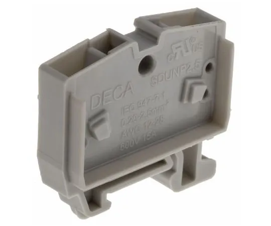 63-8076-87　RS Pro, 800 V Din Rail Terminal, Spring Clamp Termination　913-1279