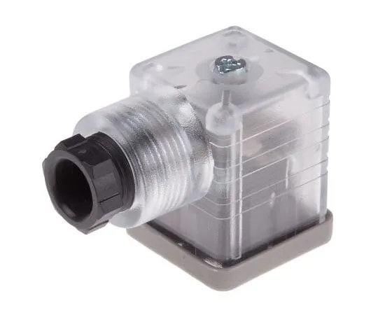 63-8067-06　RS PRO 2P+E DIN 43650 A, Female Solenoid Connector, 110 V ac Voltage　896-2050