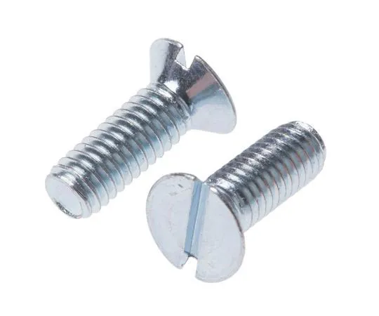 63-8072-66　RS Pro, M3.5 Countersunk Head, 10mm Steel Slot Bright Zinc Plated0.6　908-7387