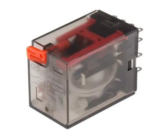 63-8087-34　Hongfa Europe GMBH 4PDT Non-Latching Relay Chassis Mount, 120V ac Coil, 5A　HF18FHA1204Z1D