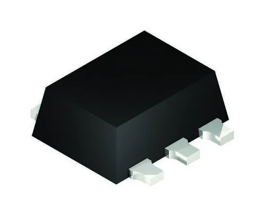 63-8115-33　STMicroelectronics ESDALC6V1-5P6, Quint-Element Uni-Directional TVS Diode, 30W, 6-Pin SOT-666　ESDALC6V1-5P6