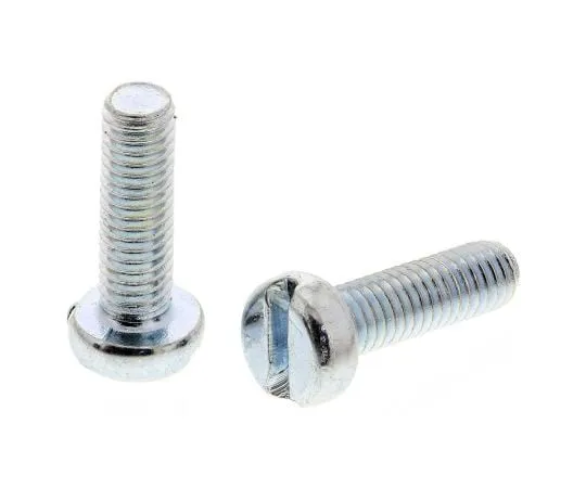 63-8073-46　RS Pro, M3.5 Cheese Head, 10mm Steel Slot Bright Zinc Plated0.6　908-7753