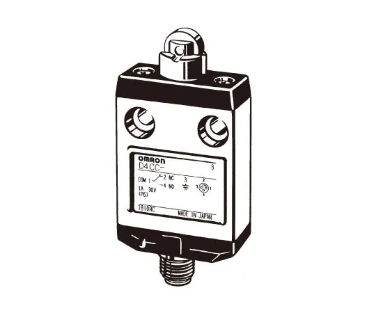 62-4686-96　［Discontinued］Small limit switch D4CC　D4CC-2002-F4M