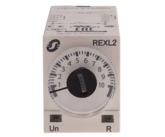 63-8079-21　Schneider Electric Electromechanical Multi Function Time Delay Relay, 0.1 s → 100 h, 2 Contacts, DPDT, 24 V dc　REXL2TMBD
