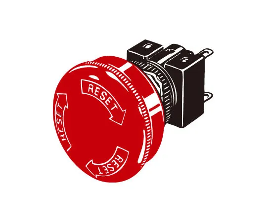 62-4682-35　［Discontinued］Emergency stop switch　A165E-SGR-01
