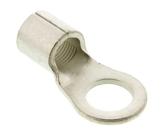 63-8314-12　TE Connectivity Budget Series Uninsulated Crimp Ring Terminal, M3 (#5) Stud Size, 0.26mm² to 1.65mm² Wire Size　31090