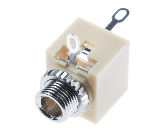 63-8076-65　RS PRO 3.5 mm PCB Mount Mono Jack Socket, 2 Pole　913-1027