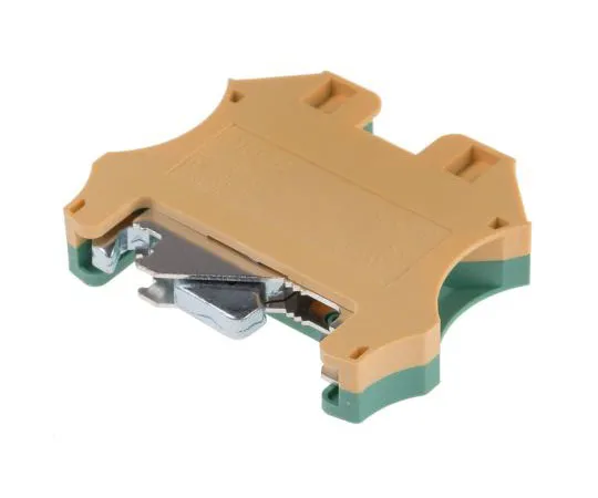 63-8055-54　RS PRO 2 Way DIN Rail Earth Block, Screw 16 → 6 AWG　878-7550