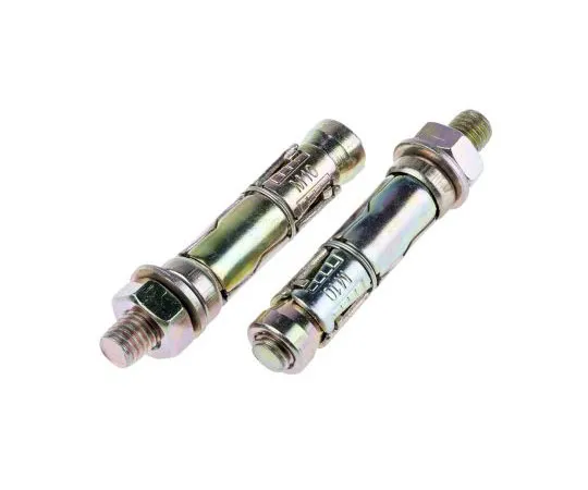 63-8072-28　RS PRO Carbon Steel Shield Anchor M10, fixing hole diameter 16mm, length 60mm　908-6873