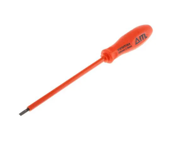 63-8074-92　RS Pro, VDE 1000V Approved Slotted Insulated Screwdriver 3 x 0.5 mm Tip 100 mm Alloy Steel　911-1095