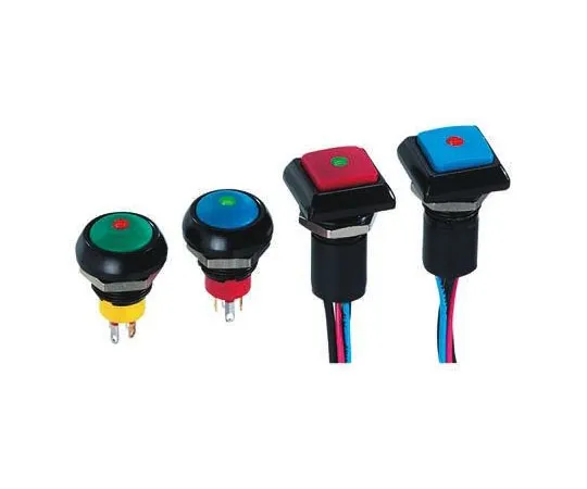 63-8311-06　APEM Single Pole Single Throw (SPST) Momentary Red LED Push Button Switch, IP67, 13.6 (Dia.)mm, Panel Mount, 28/48V dc　IPR3SAD3LOS
