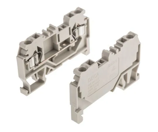 63-8076-76　RS PRO, 800 V Din Rail Terminal, Spring Clamp Termination　913-1235
