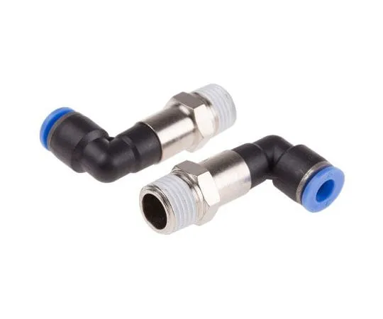 63-8079-81　RS PRO Elbow Connector, R 1/4 Male, Push In 6 mm　916-0772