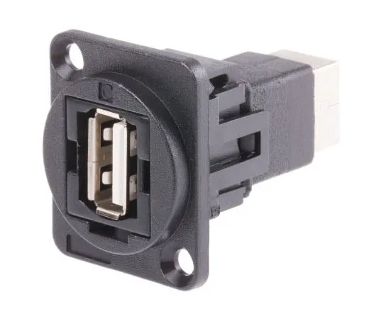 63-8068-27　RS Pro Panel Mount, Version 2.0 USB Connector, Receptacle　898-7602