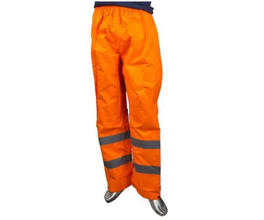 63-8084-76　RS PRO Orange Hi-Vis Unisex's Polyester Waterproof Tro***rs Imperial Waist 33 → 34in　918-5860