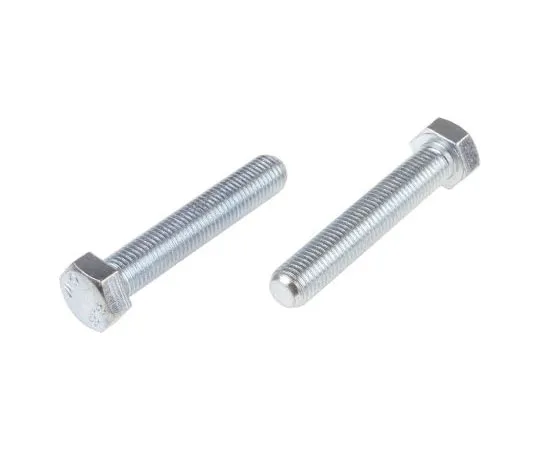 63-8081-81　Zinc Plated Steel Hex M16 x 90mm Set Screw　917-3037