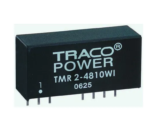 63-8303-51　TRACOPOWER TMR 2WI 2W Isolated DC-DC Converter Through Hole, Voltage in 18 → 75 V dc, Voltage out 15V dc　TMR 2-4813WI