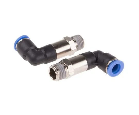 63-8079-85　RS PRO Elbow Connector, R 1/4 Male, Push In 8 mm　916-0785