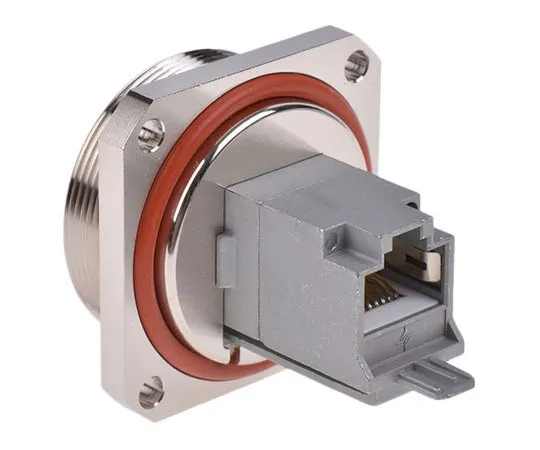 63-8054-98　Telegartner Cat6 RJ45 Coupler, 1 Port, Shielded TOC Series　J60020A0002