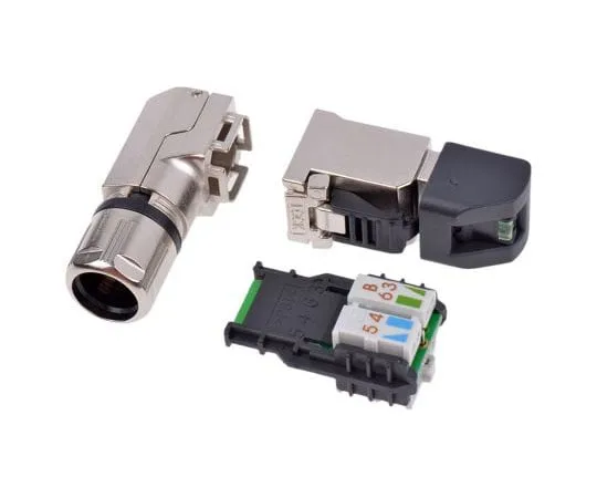 63-8055-28　Telegartner MFP8 Series, Male Cat6a RJ45 Connector　J00026A4003