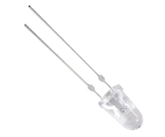 63-8075-90　2.4 V Red LED 5mm Through Hole, Broadcom HLMP-EG1G-Y10DD　HLMP-EG1G-Y10DD