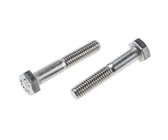63-8083-29　Stainless Steel Hex Bolt, M6 x 35mm　917-6222