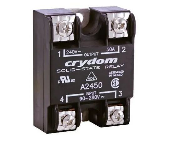 63-8313-72　Sensata / Crydom 125 A rms Solid State Relay, Zero Cross, Surface Mount, SCR, 280 V rms Maximum Load　A24125