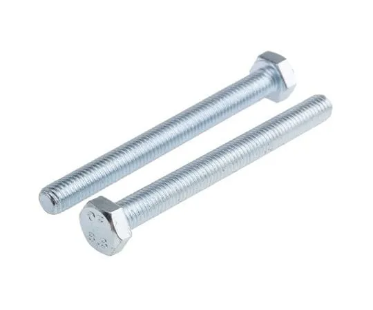 63-8081-40　Zinc Plated Steel Hex M8 x 80mm Set Screw　917-2898