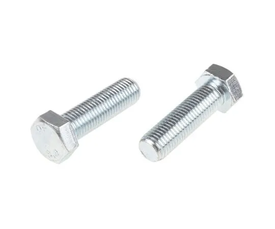63-8081-76　Zinc Plated Steel Hex M16 x 55mm Set Screw　917-3021