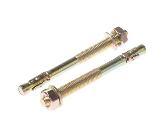 63-8072-54　RS Pro Carbon Steel Anchor Bolt M10, fixing hole diameter 10mm, length 120mm　908-6974