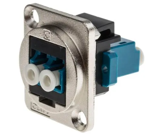 63-8071-20　RS PRO LC to LC Single Mode Duplex Fibre Optic Adapter　907-5634