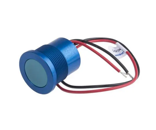 63-8068-59　RS PRO Blue Indicator, 12 V, 22mm Mounting Hole Size, Lead Wires Termination, IP67　898-7794